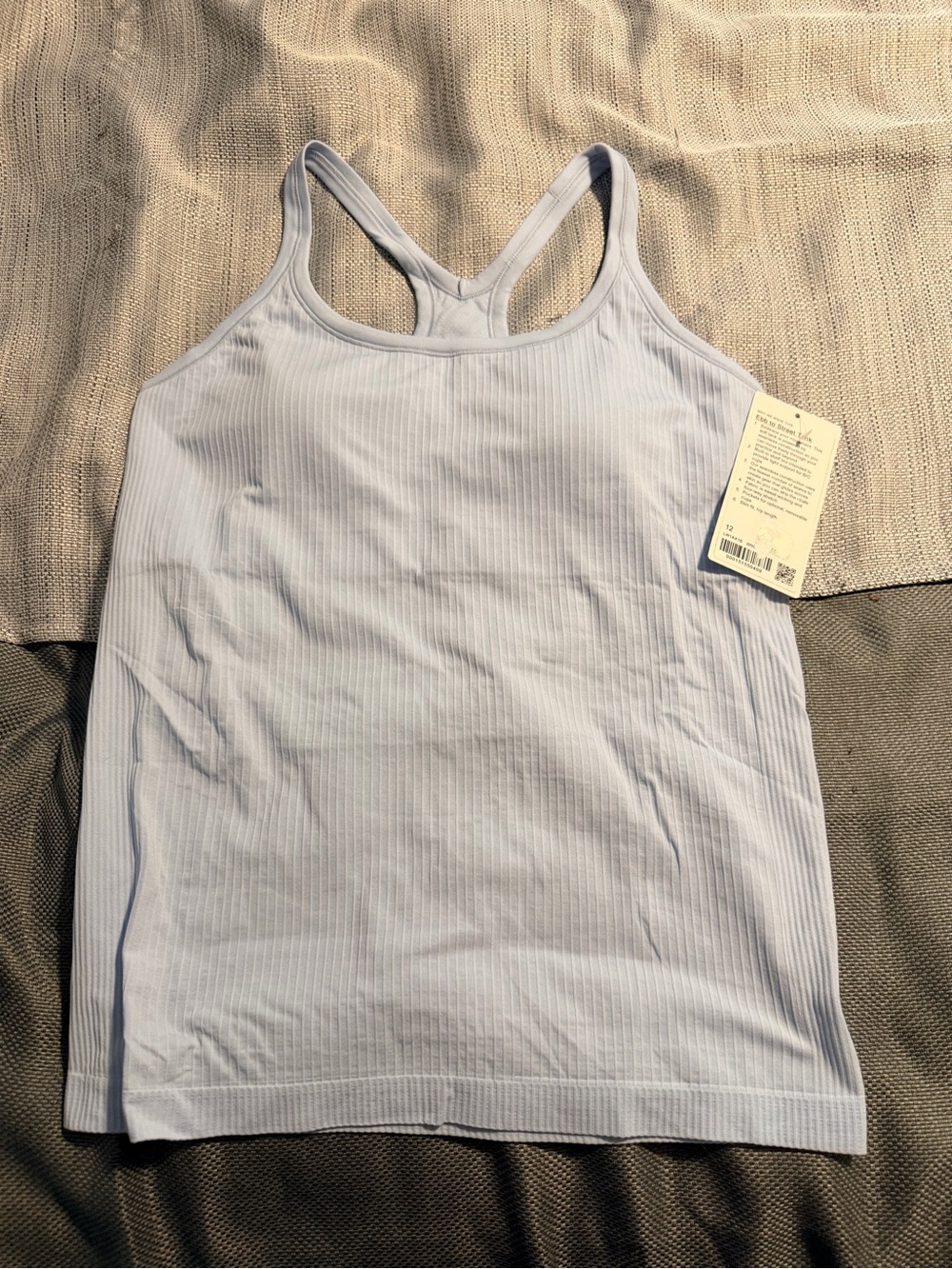 NWT Lululemon Ebb to Street full length tank